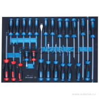 Набор отверток, ложемент, 24 предмета KING TONY 9-31124MRV